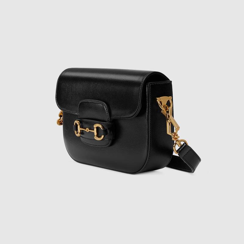 Gucci Horsebit 1955 Mini Shoulder Bag 658574 Black